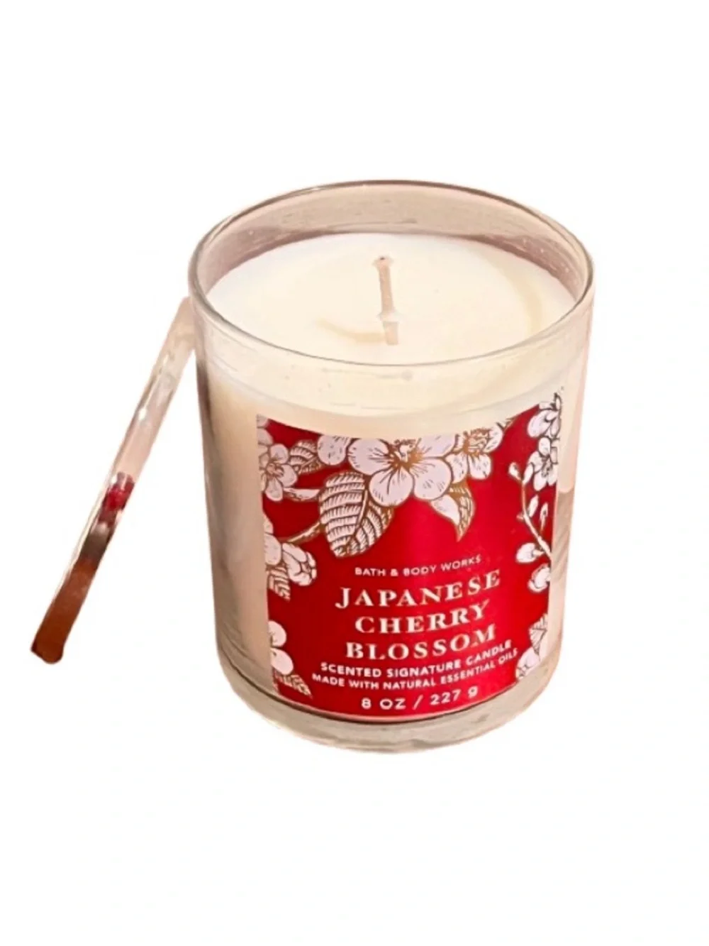 🆕- Bath & Bodyworks Japanese Cherry Blossom Single Wick Candle